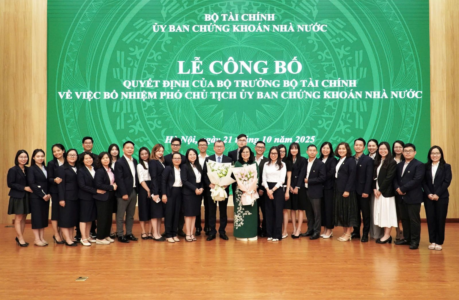 Hội nghị công bố Quyết định của Bộ trưởng Bộ Tài chính về việc bổ nhiệm Phó Chủ tịch UBCKNN