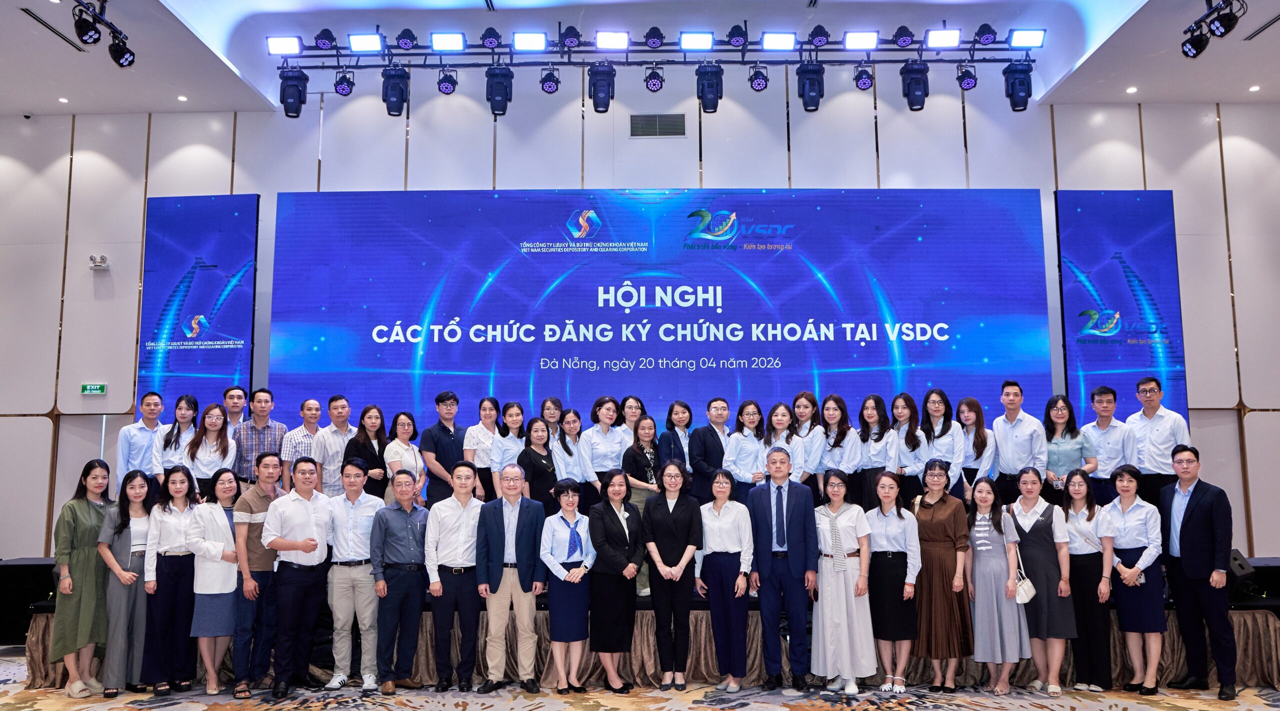 Tổng công ty Lưu ký và Bù trừ chứng khoán Việt Nam tổ chức Hội nghị các Tổ chức đăng ký chứng khoán tại VSDC năm 2026